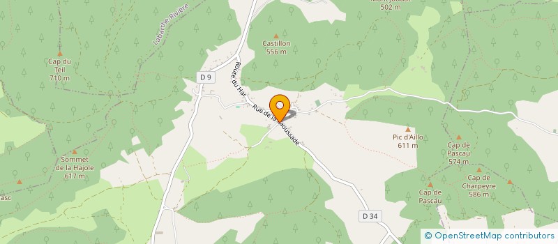 localisation de l'entreprise MONSIEUR MARCEL CHANFREAU  SAUVETERRE-DE-COMMINGES