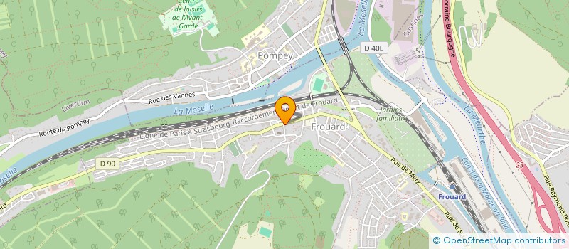 localisation de l'entreprise MONSIEUR MARCEL CHARLES  FROUARD