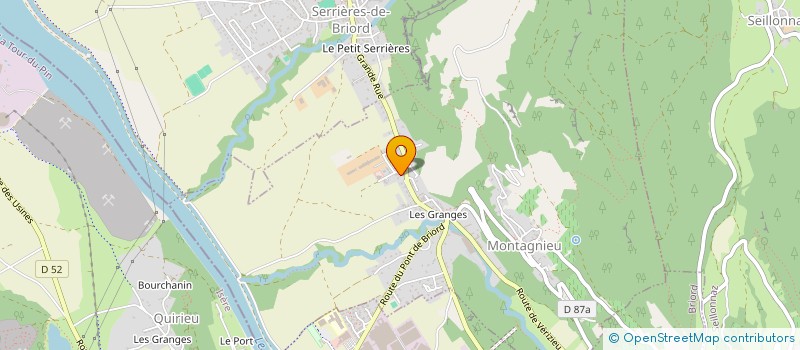 localisation de l'entreprise MONSIEUR MARCEL CHARLES à MONTAGNIEU