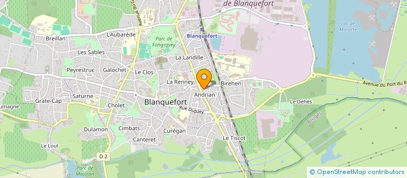 localisation de l'entreprise MONSIEUR MARCEL CHASSANG à BLANQUEFORT