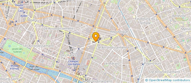 localisation de l'entreprise MONSIEUR MARCEL CHESNEL  PARIS