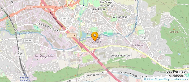 localisation de l'entreprise MONSIEUR MARCEL CHEVALIER à LES PENNES MIRABEAU