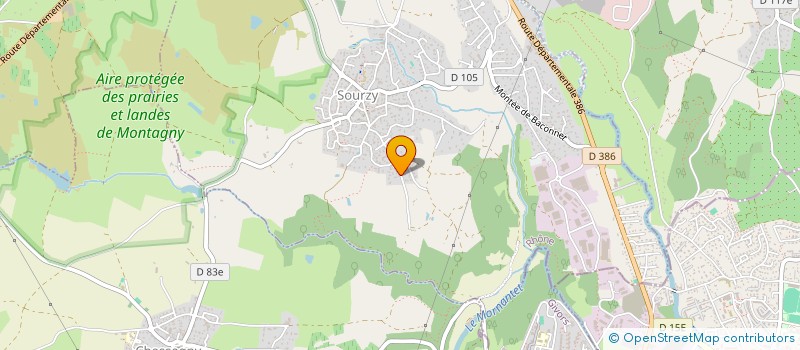 localisation de l'entreprise MONSIEUR MARCEL CHILLAT  BEAUVALLON