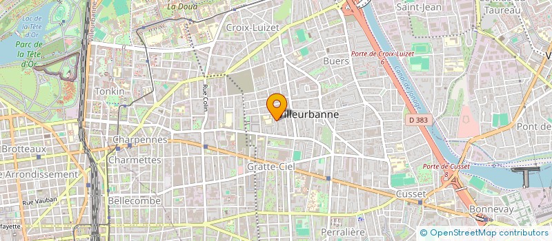 localisation de l'entreprise MONSIEUR MARCEL CHOUKROUN à VILLEURBANNE