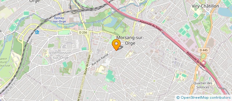 localisation de l'entreprise MONSIEUR MARCEL CLIPET à MORSANG-SUR-ORGE