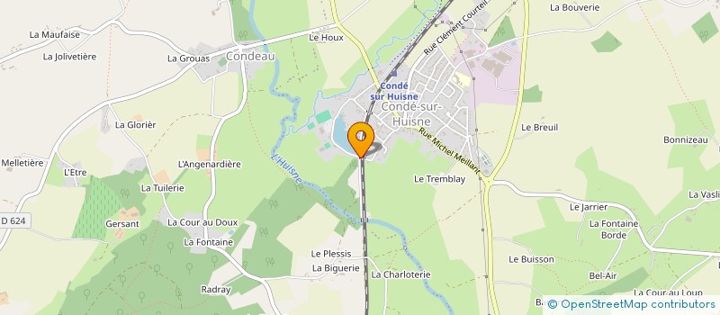 localisation de l'entreprise MONSIEUR MARCEL CLOCHEAU à SABLONS-SUR-HUISNE