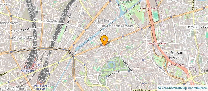 localisation de l'entreprise MONSIEUR MARCEL CLORENNEC  PARIS