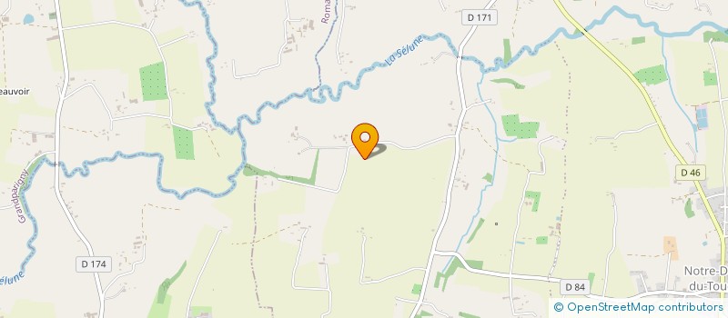 localisation de l'entreprise MONSIEUR MARCEL CLOUARD  MORTAIN-BOCAGE