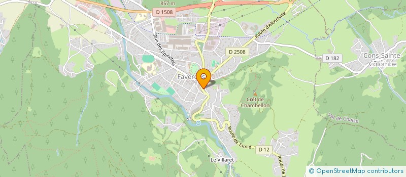 localisation de l'entreprise MONSIEUR MARCEL COMMUNAL  TALLOIRES-MONTMIN