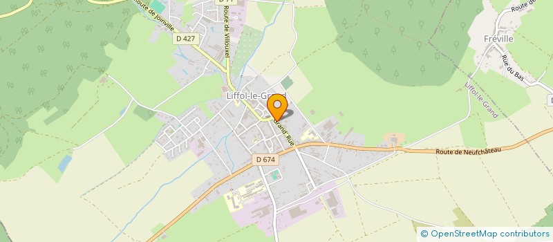 localisation de l'entreprise MONSIEUR MARCEL CORDEL  LIFFOL-LE-GRAND