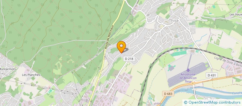 localisation de l'entreprise MONSIEUR MARCEL CORNE  THISE