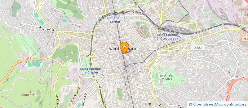 localisation de l'entreprise MONSIEUR MARCEL CORTES à SAINT-ETIENNE