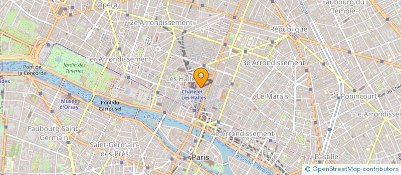 localisation de l'entreprise MONSIEUR MARCEL COSSIN à PARIS
