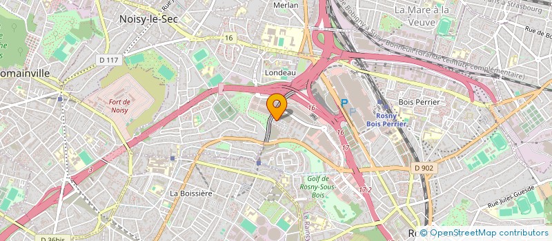 localisation de l'entreprise MONSIEUR MARCEL COSTALLAT à ROSNY-SOUS-BOIS