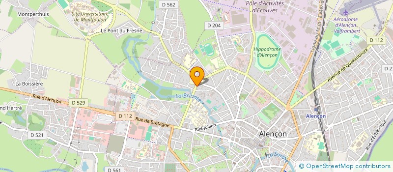 localisation de l'entreprise MONSIEUR MARCEL COURTEILLE à ALENCON
