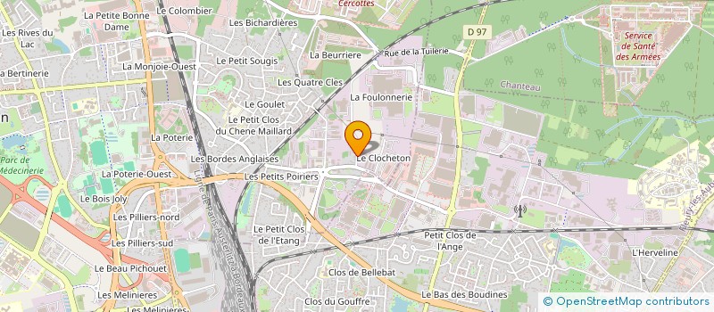 localisation de l'entreprise MONSIEUR MARCEL COURTOIS à SARAN