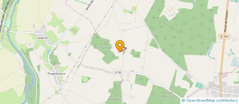 localisation de l'entreprise MONSIEUR MARCEL COUSIN  ROCHES-PREMARIE-ANDILLE