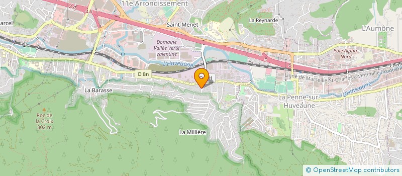 localisation de l'entreprise MONSIEUR MARCEL COUTURIER  MARSEILLE