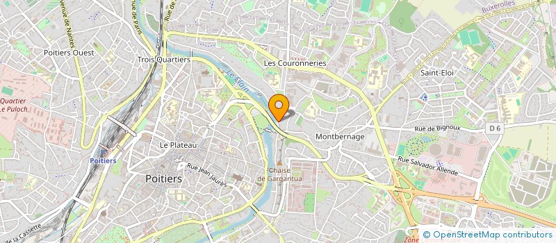 localisation de l'entreprise MONSIEUR MARCEL COVACI  POITIERS