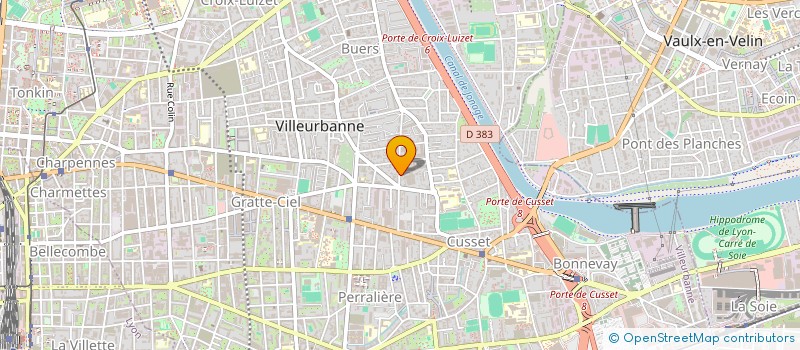 localisation de l'entreprise MONSIEUR MARCEL D'ANGELO à VILLEURBANNE