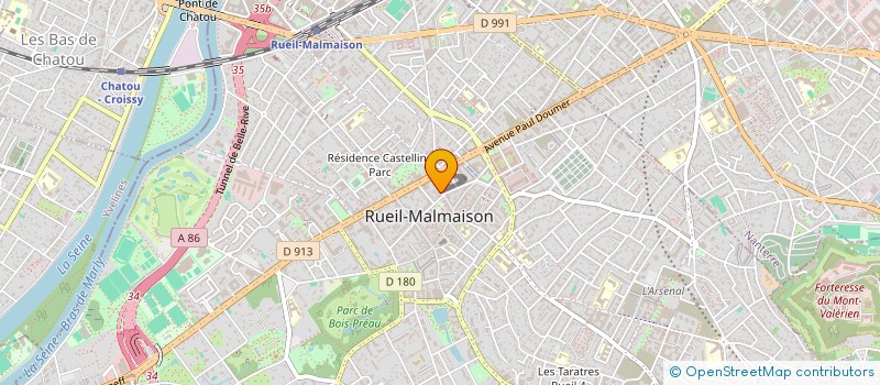 localisation de l'entreprise MONSIEUR MARCEL DABLIN à RUEIL-MALMAISON