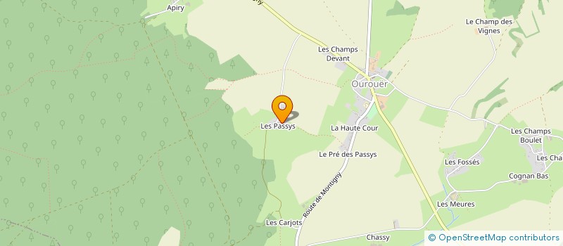 localisation de l'entreprise MONSIEUR MARCEL DAIRAIN à VAUX D'AMOGNES