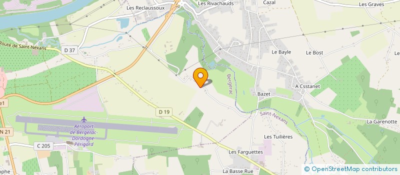 localisation de l'entreprise MONSIEUR MARCEL DALLA-VALLE à BERGERAC