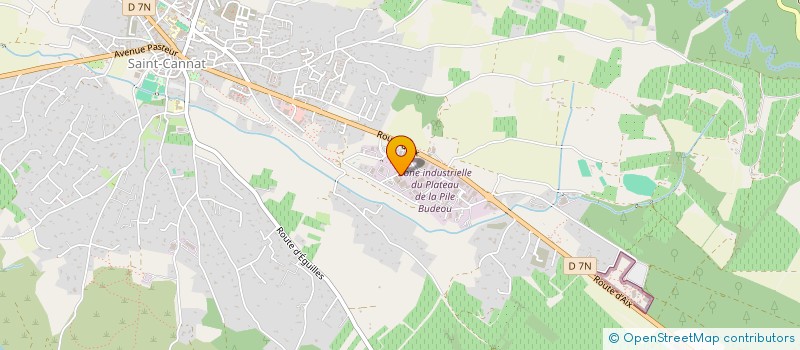 localisation de l'entreprise MONSIEUR MARCEL DAMOUNE  SAINT-CANNAT