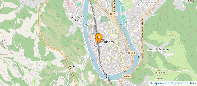 localisation de l'entreprise MONSIEUR MARCEL DANGLOT à CAHORS