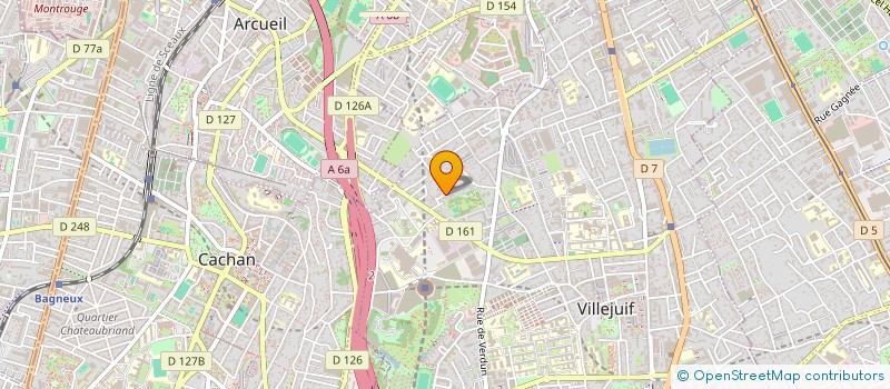 localisation de l'entreprise MONSIEUR MARCEL DAUBERT  VILLEJUIF