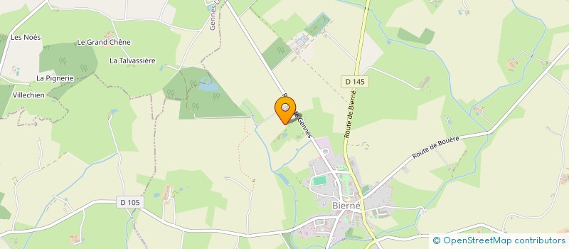 localisation de l'entreprise MONSIEUR MARCEL DAVID  BOUERE