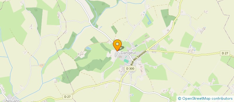 localisation de l'entreprise MONSIEUR MARCEL DE COSSE-BRISSAC  NAUVAY