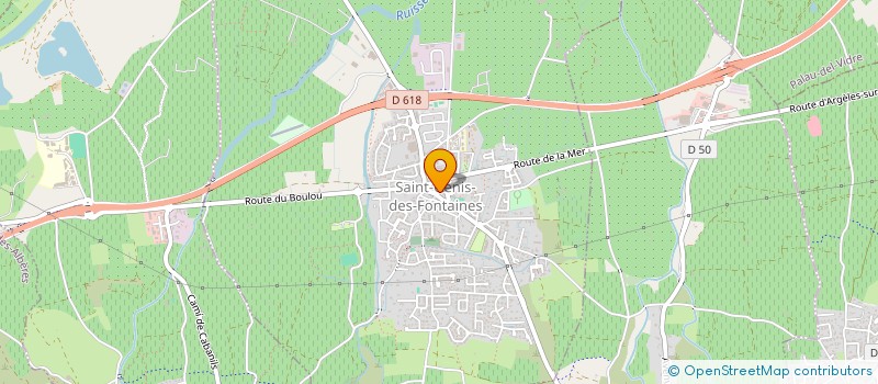 localisation de l'entreprise MONSIEUR MARCEL DE TORRES  SAINT-GENIS-DES-FONTAINES