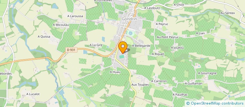 localisation de l'entreprise MONSIEUR MARCEL DE WIT  LANNEPAX