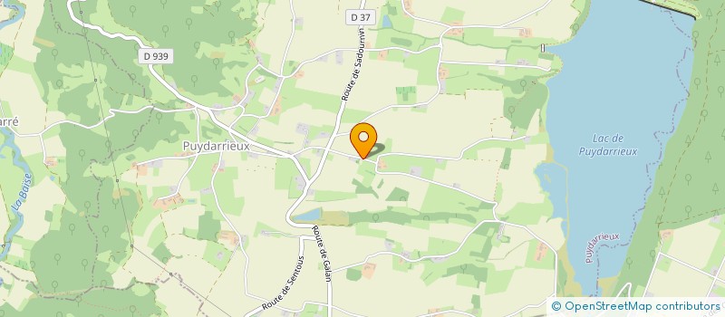 localisation de l'entreprise MONSIEUR MARCEL DEFFIS  PUYDARRIEUX