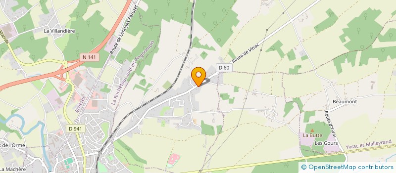 localisation de l'entreprise MONSIEUR MARCEL DEJUGNAC  TAPONNAT-FLEURIGNAC