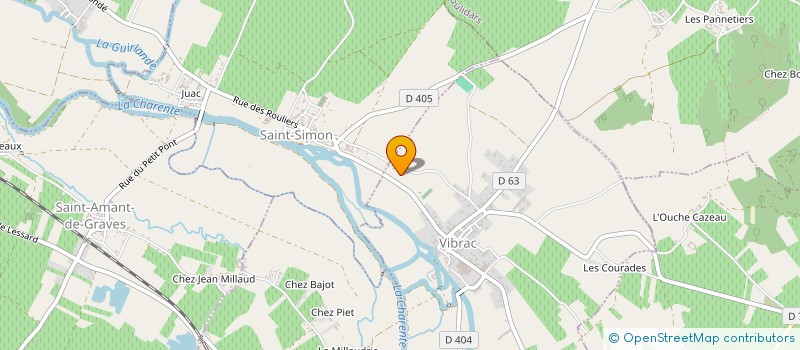 localisation de l'entreprise MONSIEUR MARCEL DELAGE à SAINT-SIMON
