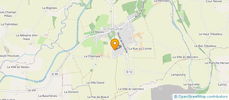 localisation de l'entreprise MONSIEUR MARCEL DELAROCHE à LE QUIOU