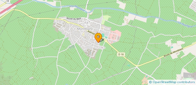 localisation de l'entreprise MONSIEUR MARCEL DELESQUE  SERVIAN
