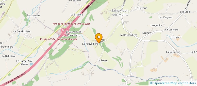 localisation de l'entreprise MONSIEUR MARCEL DENIS  SAINT-VIGOR-DES-MONTS