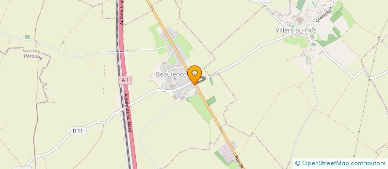 localisation de l'entreprise MONSIEUR MARCEL DEPARIS à LE SARS