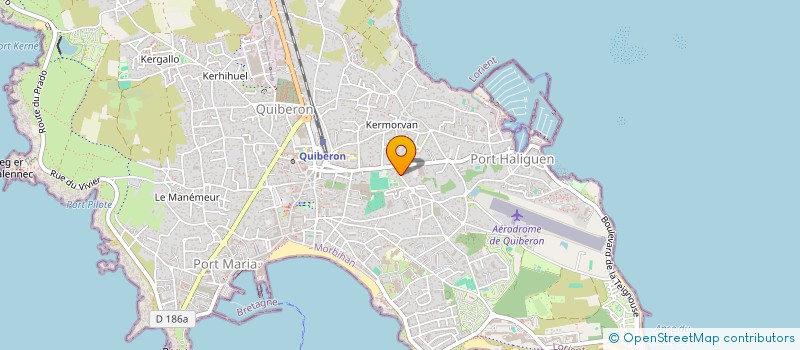 localisation de l'entreprise MONSIEUR MARCEL DEPREDURAND à QUIBERON