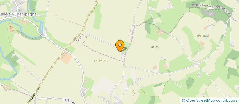 localisation de l'entreprise MONSIEUR MARCEL DEROUELLE  BERNAY-NEUVY-EN-CHAMPAGNE