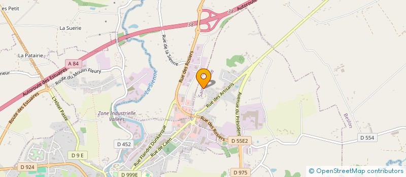 localisation de l'entreprise MONSIEUR MARCEL DESCHAMPS  LA COLOMBE