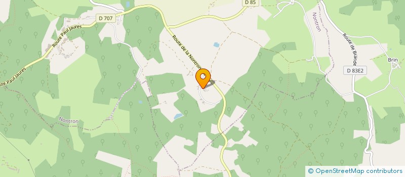 localisation de l'entreprise MONSIEUR MARCEL DESDOITS  NONTRON