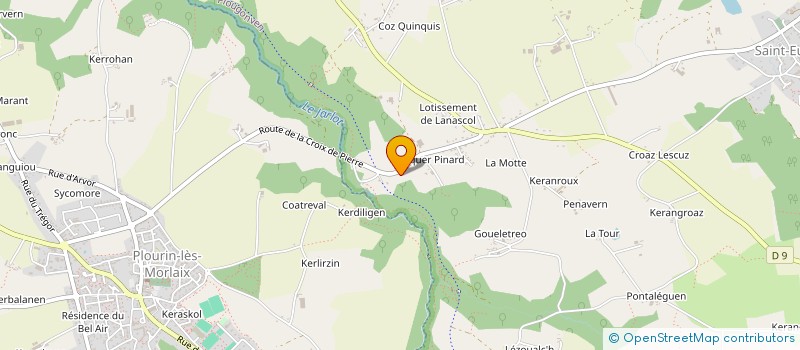 localisation de l'entreprise MONSIEUR MARCEL DESJARS à SCRIGNAC