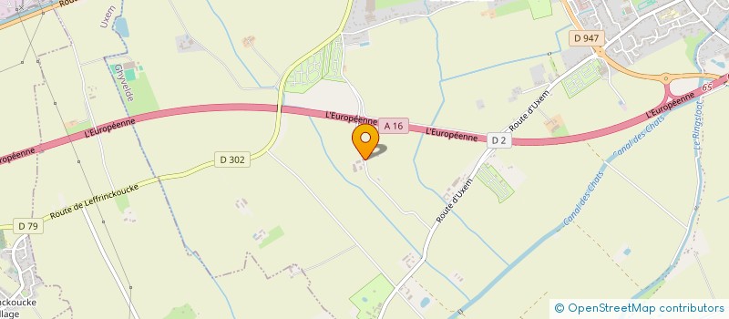 localisation de l'entreprise MONSIEUR MARCEL DESWARTE  GHYVELDE