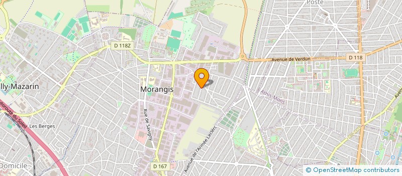 localisation de l'entreprise MONSIEUR MARCEL DI MASCIO  MORANGIS