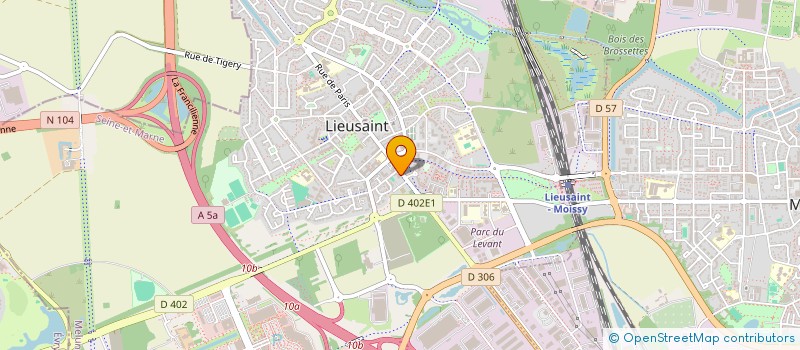 localisation de l'entreprise MONSIEUR MARCEL DOBRET  LIEUSAINT