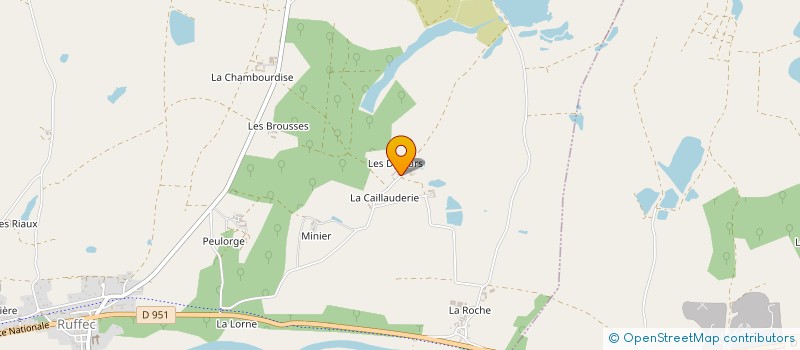 localisation de l'entreprise MONSIEUR MARCEL DORANGE à LE BLANC